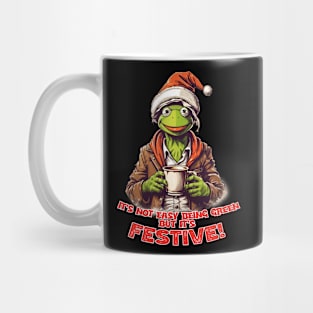 Muppet Frog Christmas Mug